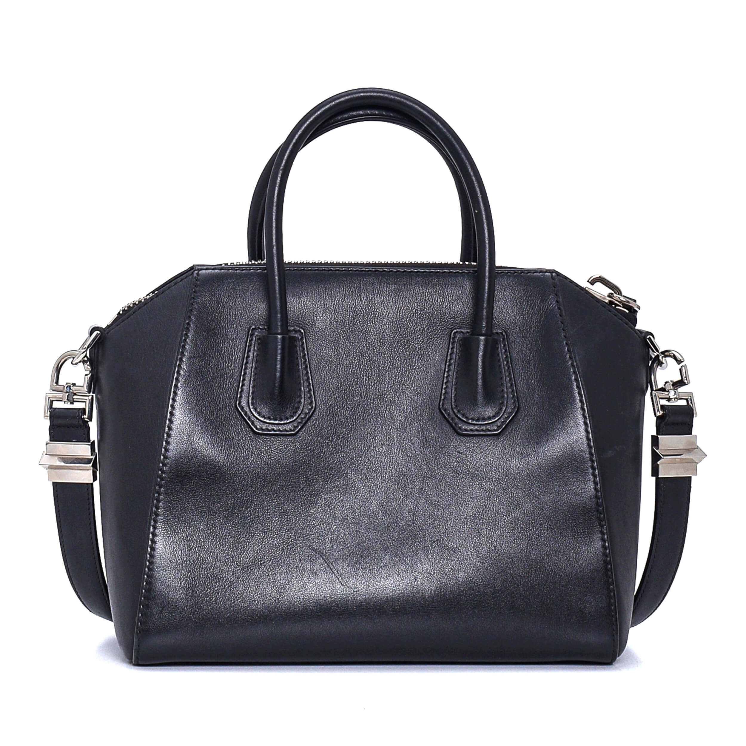 Givenchy - Black Leather Medium Antigona Bag